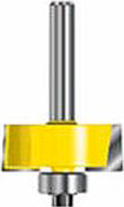 Фреза фальцевая с шарикоподшипником (31,8х12,7х38 мм; 2 лезвия; хвостовик 12 мм) Makita D-11536